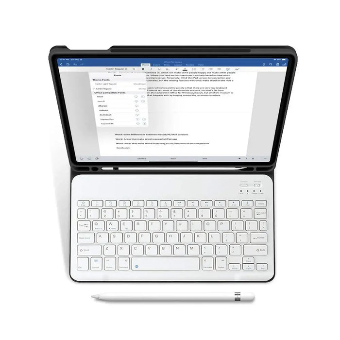 Tech-Protect SC Pen + Keyboard Case with Keyboard for iPad 10.2’’ 2019-2021 - Black - Cell phone cases