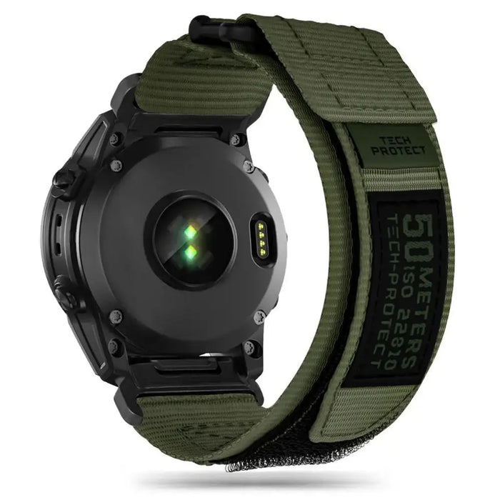 Tech-Protect Scout Pro strap for Garmin Fenix 3 / 5X / 3HR / 5X Plus / 6X / 6X Pro / 7X - green - Other cell phone