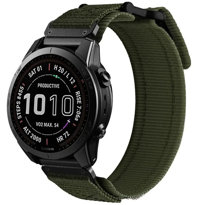 Tech-Protect Scout Pro strap for Garmin Fenix 3 / 5X / 3HR / 5X Plus / 6X / 6X Pro / 7X - green - Other cell phone