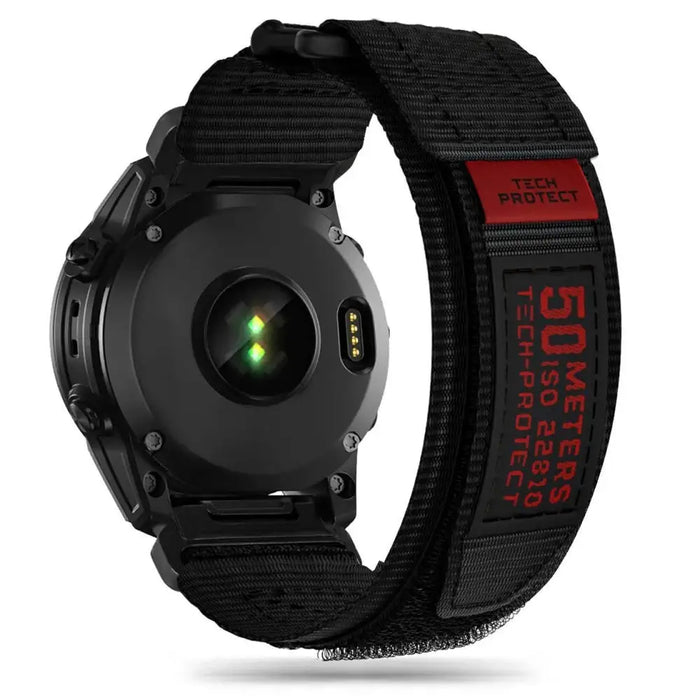 Tech-Protect Scout Pro Strap for Garmin Fenix 5 / 6 / 6 Pro / 7 - Black - Other cell phone equipment<<<HurtelXML