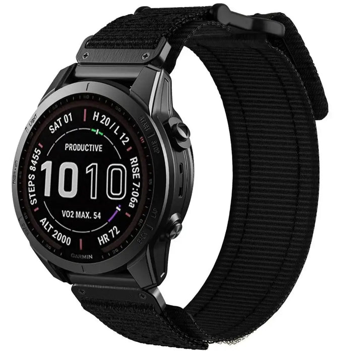 Tech-Protect Scout Pro Strap for Garmin Fenix 5 / 6 / 6 Pro / 7 - Black - Other cell phone equipment<<<HurtelXML