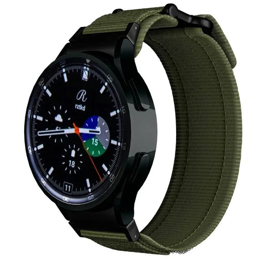 Tech-Protect Scout Pro Strap for Samsung Galaxy Watch 4 / 5 / 5 Pro / 6 / 7 / FE - Green - Other cell phone