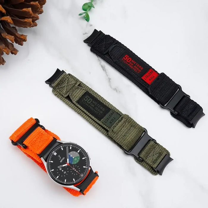 Tech-Protect Scout Pro Strap for Samsung Galaxy Watch 4 / 5 / 5 Pro / 6 / 7 / FE - Green - Other cell phone