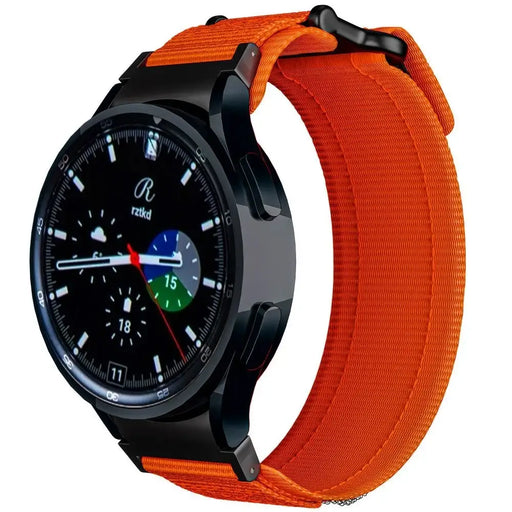 Tech-Protect Scout Pro Strap for Samsung Galaxy Watch 4 / 5 / 5 Pro / 6 / 7 / FE - Orange - Other cell phone