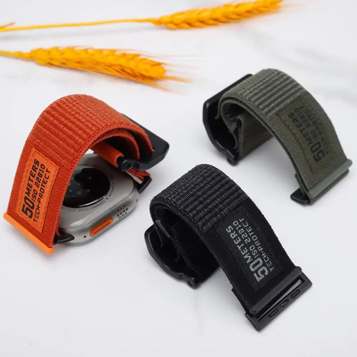 Tech-Protect Scout Strap for Apple Watch 4 / 5 / 6 / 7 / 8 / 9 / SE / Ultra 1 / 2 (42/44/45/49 mm) - Black - Other cell