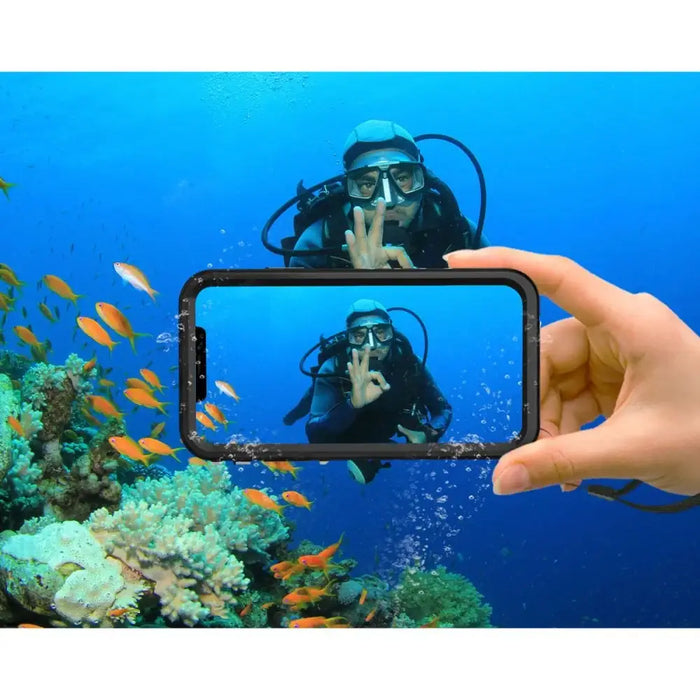Tech-Protect ShellBox Case Waterproof IP68 for iPhone 7 / 8 / SE 2020 / 2022 - Black - Cell phone cases