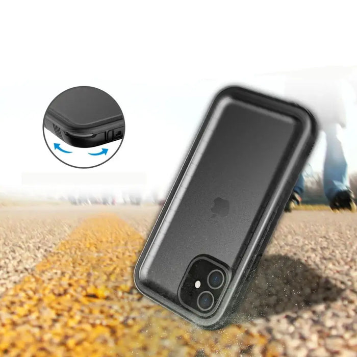 Tech-Protect ShellBox Case Waterproof IP68 for iPhone 7 / 8 / SE 2020 / 2022 - Black - Cell phone cases