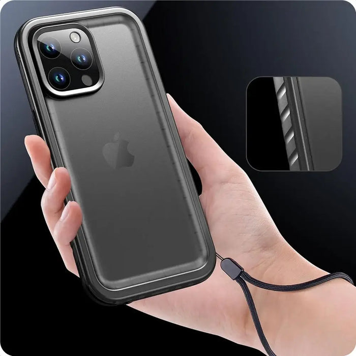 Tech-Protect ShellBox Case Waterproof IP68 for Samsung Galaxy S24 Ultra - Black - Cell phone cases