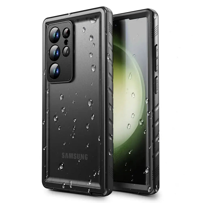 Tech-Protect ShellBox Case Waterproof IP68 for Samsung Galaxy S24 Ultra - Black - Cell phone cases