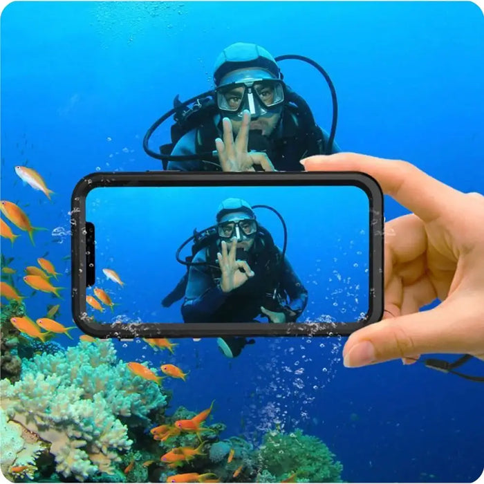 Tech-Protect ShellBox Case Waterproof IP68 for Samsung Galaxy S24 Ultra - Black - Cell phone cases