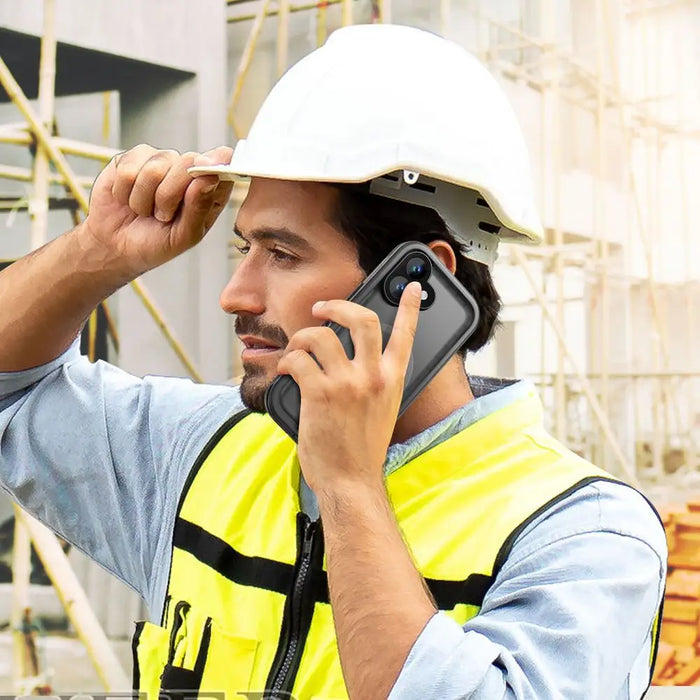 Tech-Protect ShellBox MagSafe IP68 Case for iPhone 16 Pro - Black - Cell phone cases and covers<<<HurtelXML