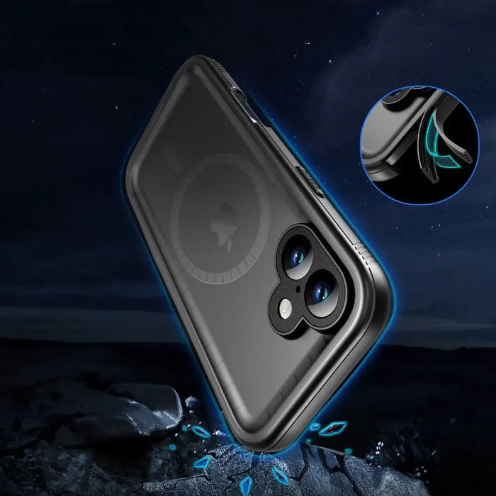 Tech-Protect ShellBox MagSafe IP68 Case for iPhone 16 Pro Max - Black - Cell phone cases and covers<<<HurtelXML