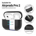 Tech-Protect Silicone Case for Apple AirPods Pro 1 / 2 - Black - Cell phone cases and covers<<<HurtelXML