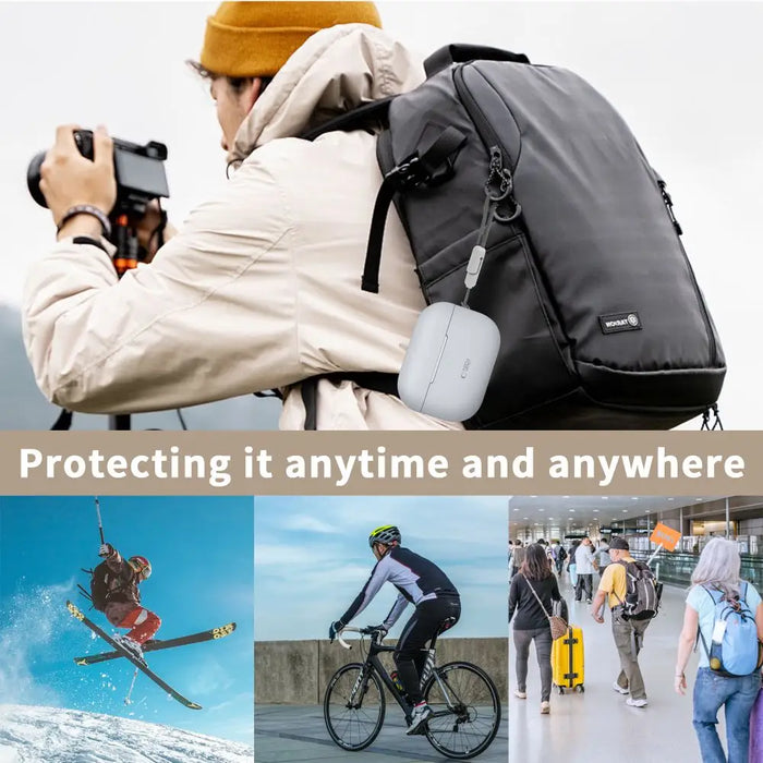 Tech-Protect Silicone Case for Apple AirPods Pro 1 / 2 - Green - Cell phone cases and covers<<<HurtelXML