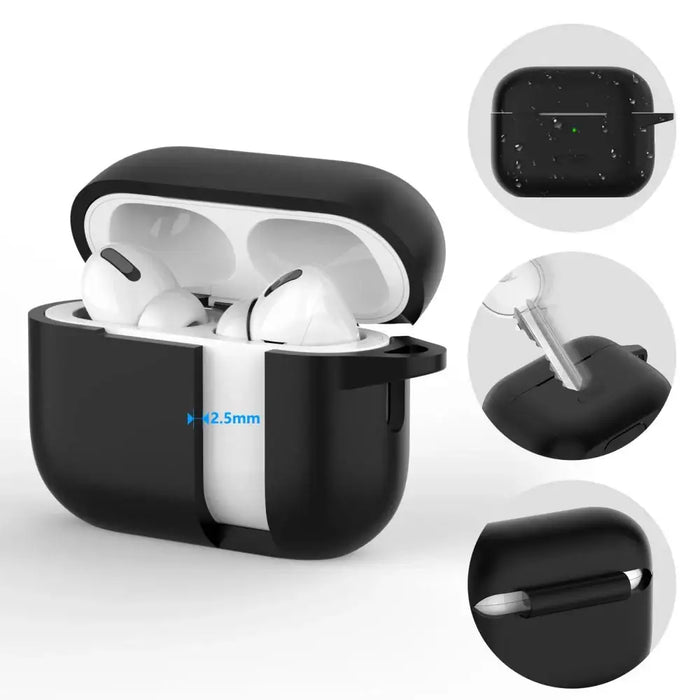 Tech-Protect Silicone Hook Case for Apple AirPods Pro 1 / 2 - Purple - Cell phone cases and covers<<<HurtelXML