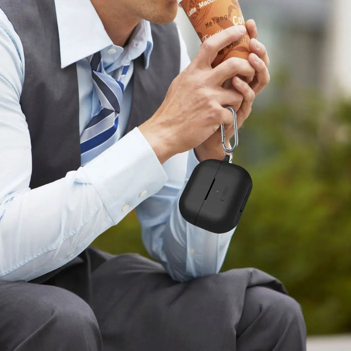 Tech-Protect Silicone Hook Case for Samsung Galaxy Buds 3 / 3 Pro - Brown - Cell phone cases and covers<<<HurtelXML