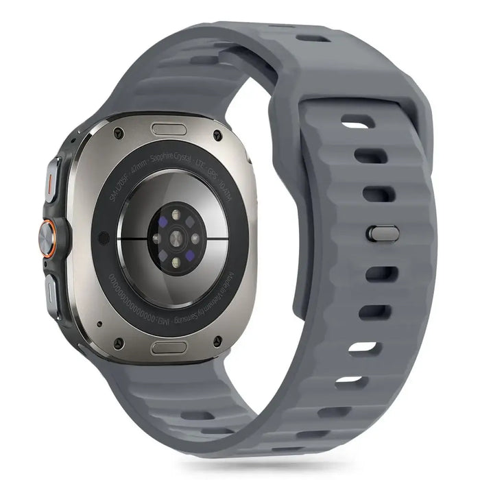 Tech-Protect Silicone Line Strap for Samsung Galaxy Watch Ultra (47mm) - Gray - Other cell phone equipment<<<HurtelXML