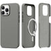 Tech-Protect Silicone MagSafe Case for iPhone 16 Pro Max - Gray - Cell phone cases and covers<<<HurtelXML
