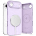 Tech-Protect Silicone MagSafe Case for iPhone 17 Air - Purple - Cell phone cases and covers<<<HurtelXML
