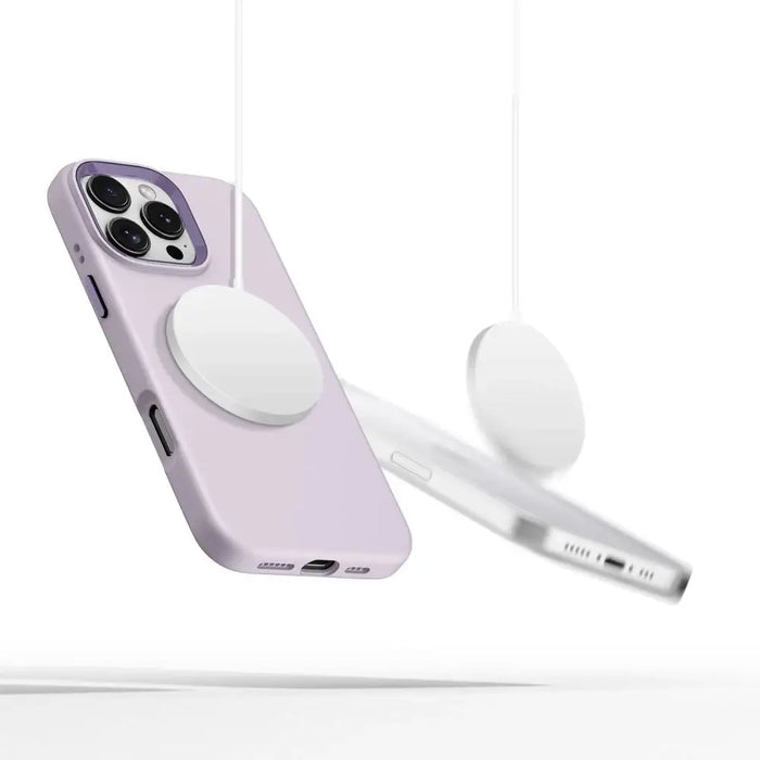 Tech-Protect Silicone PU MagSafe Case for iPhone 16 Pro Max - Purple - Cell phone cases and covers<<<HurtelXML