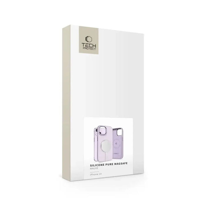 Tech-Protect Silicone Pure Magsafe iPhone 14 Case - Purple - Cell phone cases and covers<<<HurtelXML
