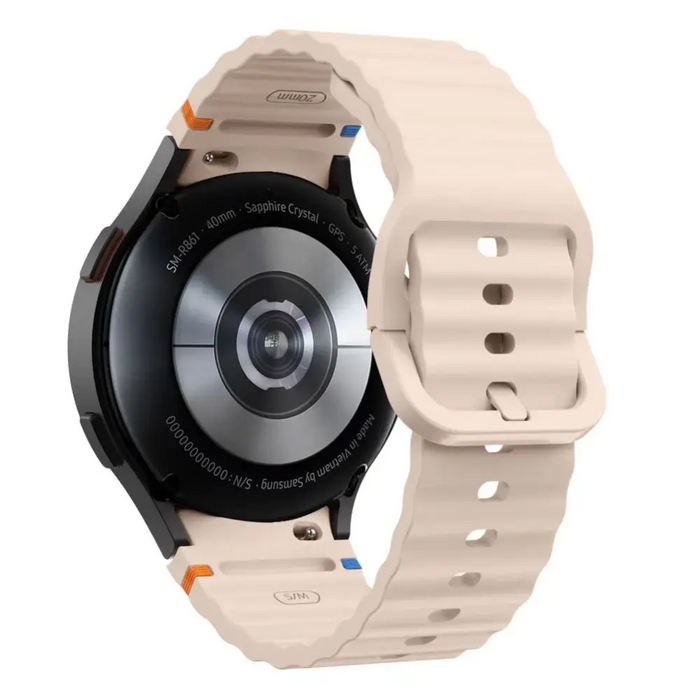 Tech-Protect Silicone Sport Strap for Samsung Galaxy Watch 4 / 5 / 5 Pro / 6 / 7 / FE - Pink - Other cell phone