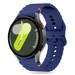 Tech-Protect Silicone Sport Strap for Samsung Galaxy Watch 4 / 5 / 5 Pro / 6 / 7 / FE - Blue - Other cell phone