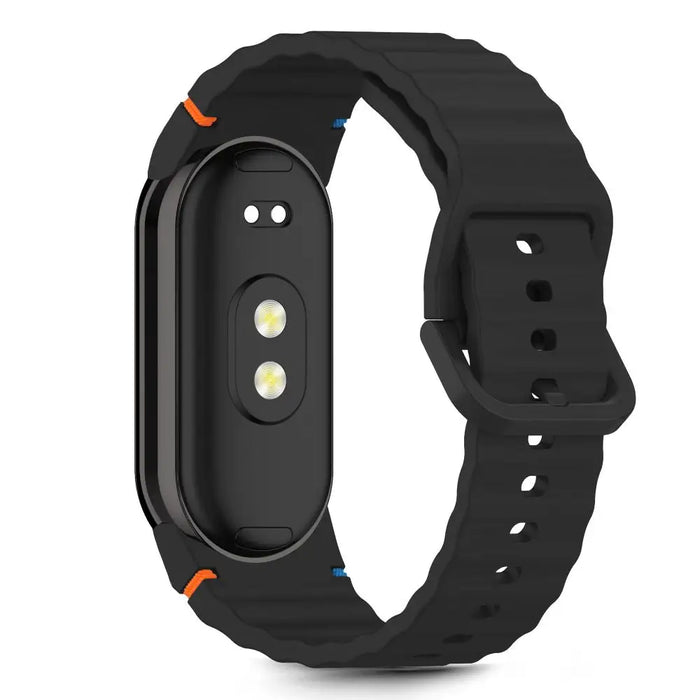 Tech-Protect Silicone Sport Strap for Xiaomi Smart Band 8 / 9 / 10 / NFC - Black - Other cell phone