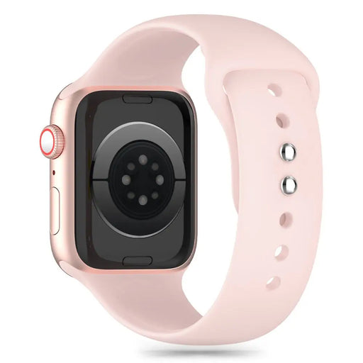 Tech-Protect Silicone Strap for Apple Watch 4 / 5 / 6 / 7 / 8 / 9 / SE (38 / 40 / 41 mm) - Pink - Other cell phone