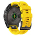 Tech-Protect Silicone Strap for Garmin Fenix 5X / 5X Plus / 6X / 6X Pro / 7X / 8 (51 mm) - Yellow - Other cell phone