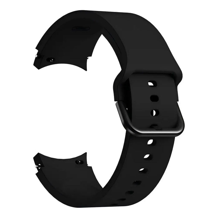 Tech-Protect Silicone Strap for Samsung Galaxy Watch 4 / 5 / 5 Pro / 6 / 7 / FE - Black - Other cell phone