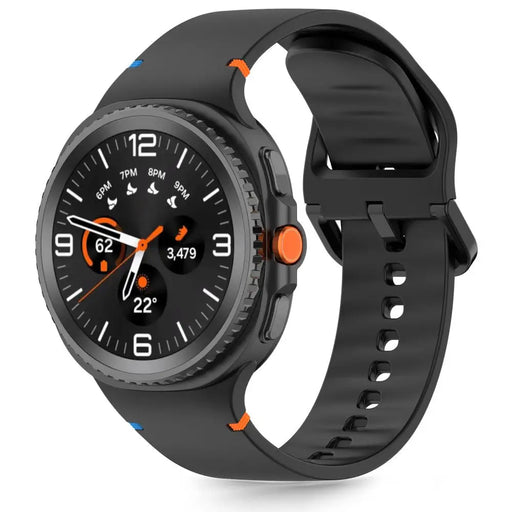 Tech-Protect Silicone Strap for Samsung Galaxy Watch 40/44/46 mm - Black - Other cell phone equipment<<<HurtelXML