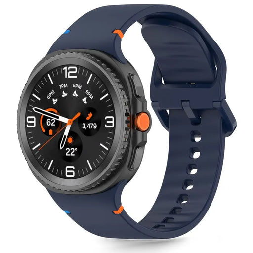 Tech-Protect Silicone Strap for Samsung Galaxy Watch 40/44/46 mm - Navy Blue - Other cell phone equipment<<<HurtelXML