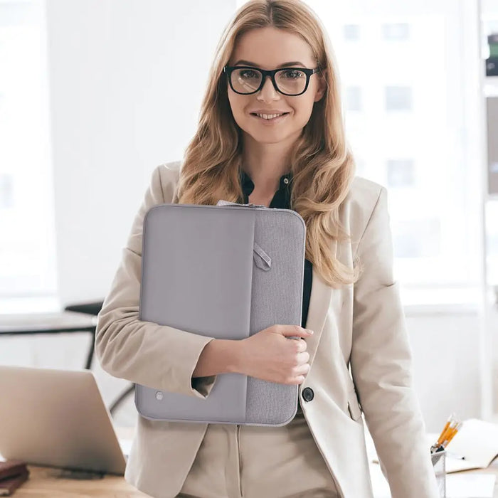 Tech-Protect Sleeve Laptop Bag 15-16 - Gray - Laptop bags<<<HurtelXML
