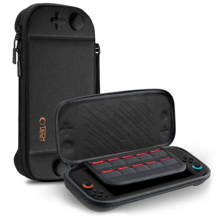 Tech-Protect Slim Pouch for Nintendo Switch 2 - Black - Cell phone cases and covers<<<HurtelXML