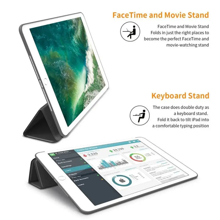 Tech-Protect SmartCase for iPad Air 9.7’’ 2 2014 - Black - Cell phone cases and covers<<<HurtelXML