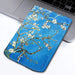 Tech-Protect SmartCase for PocketBook Verse / Verse Pro - Blue with Sakura Flowers - Cell phone cases