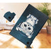 Tech-Protect SmartCase for Samsung Galaxy Tab A8 10.5 X200 / X205 - Blue with Cat - Cell phone cases