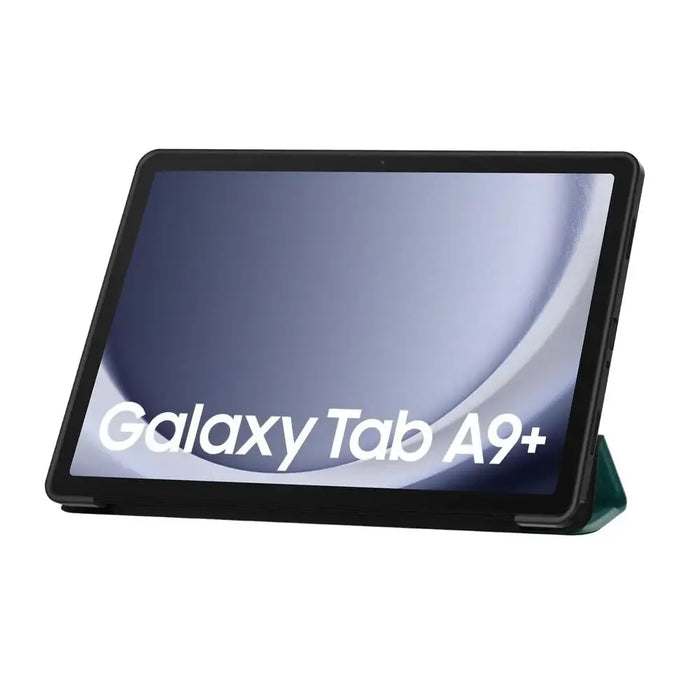 Tech-Protect SmartCase for Samsung Galaxy Tab A9+ 11’’ X210 / X215 / X216 - blue with cat - Cell phone cases