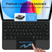 Tech-Protect Smartcase Magnetic with Keyboard for iPad 10.9” 2022 / iPad 11” 2025 - Black - Cell phone cases
