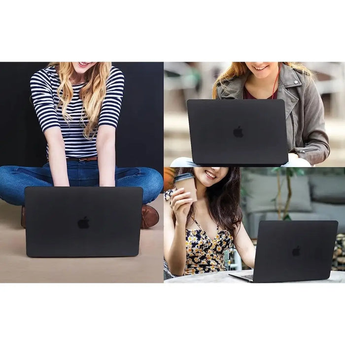 Tech-Protect SmartShell case for MacBook Air 15’’ M2 / M3 / 2023-2024 - matte black - Cell phone cases