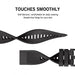 Tech-Protect Smooth Strap for Garmin Fenix 3 / 5X / 3HR / 5X Plus / 6X / 6X Pro / 7X - Black - Other cell phone