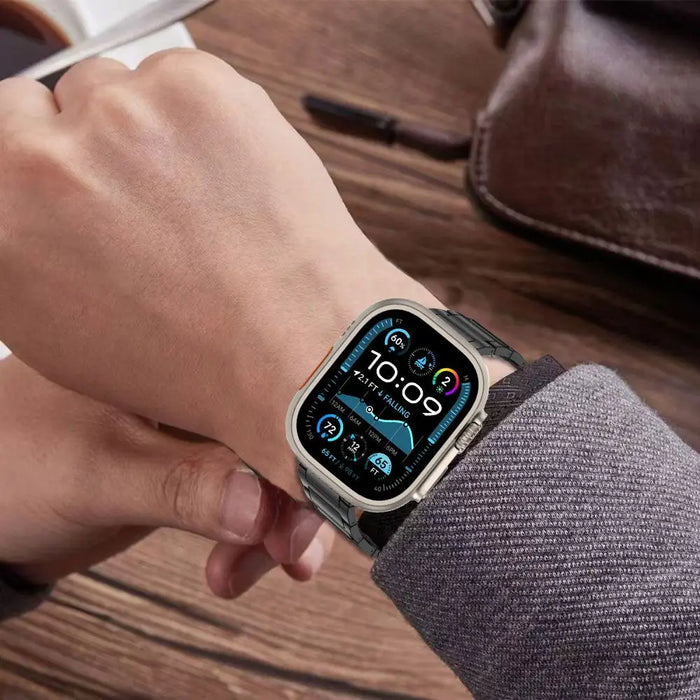 Tech-Protect Stainless Bracelet for Apple Watch 44 / 45 / 46 / 49 mm - titanium - Other cell phone equipment<<<HurtelXML