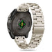 Tech-Protect Stainless Bracelet for Garmin Fenix 5 / 6 / 6 PRO / 7 / 8 (47 MM) / E - Titanium - Other cell phone