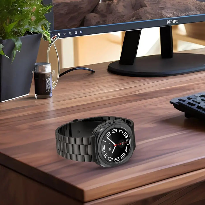 Tech-Protect Stainless Bracelet for Samsung Galaxy Watch Ultra (47mm) - Silver - Other cell phone equipment<<<HurtelXML
