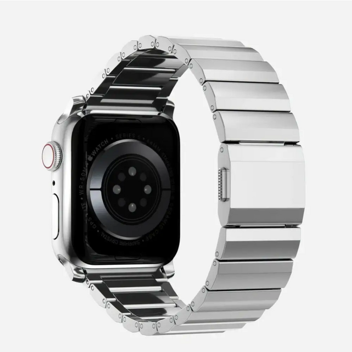 Tech-Protect SteelBand for Apple Watch 4 / 5 / 6 / 7 / 8 / 9 / SE / Ultra 1 / 2 (42/44/45/49 mm) - silver - Other cell