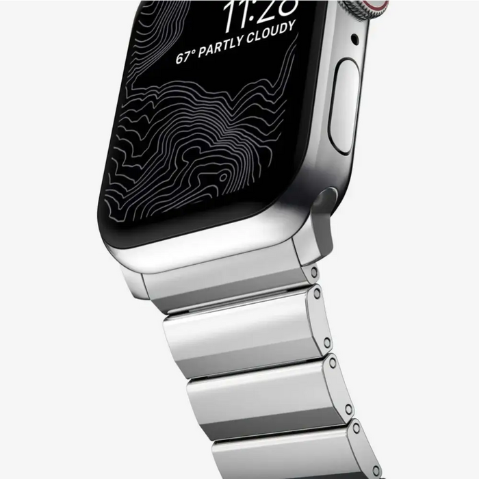 Tech-Protect SteelBand for Apple Watch 4 / 5 / 6 / 7 / 8 / 9 / SE / Ultra 1 / 2 (42/44/45/49 mm) - silver - Other cell