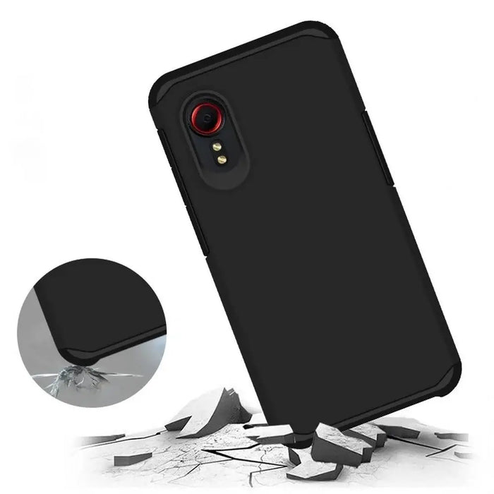Tech-Protect Tough case for Samsung Galaxy XCover 7 - black - Cell phone cases and covers<<<HurtelXML