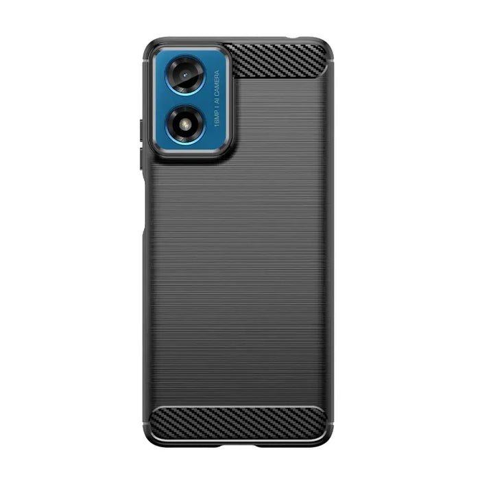 Tech-Protect TPUCarbon Case for Motorola Moto G24 / G24 Power / G04 - Black - Cell phone cases and covers<<<HurtelXML