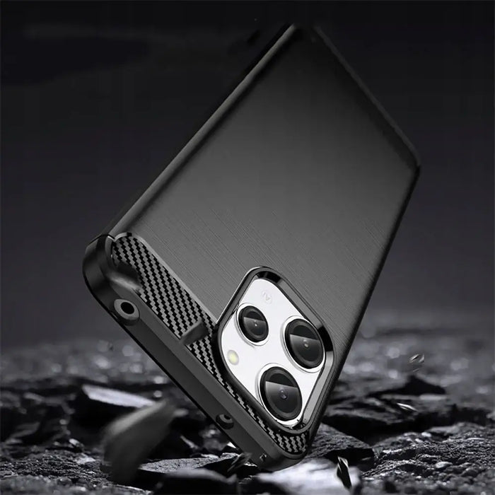 Tech-Protect TPUCarbon Case for Xiaomi Redmi 12 - Black - Cell phone cases and covers<<<HurtelXML